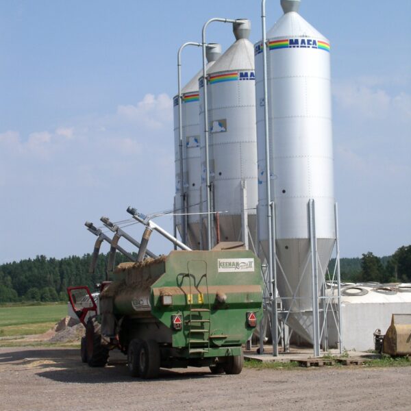 Utlastning till mixervagn