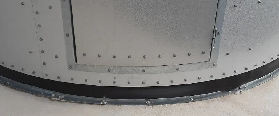 Optimera granulatsilo 4 tatning silo