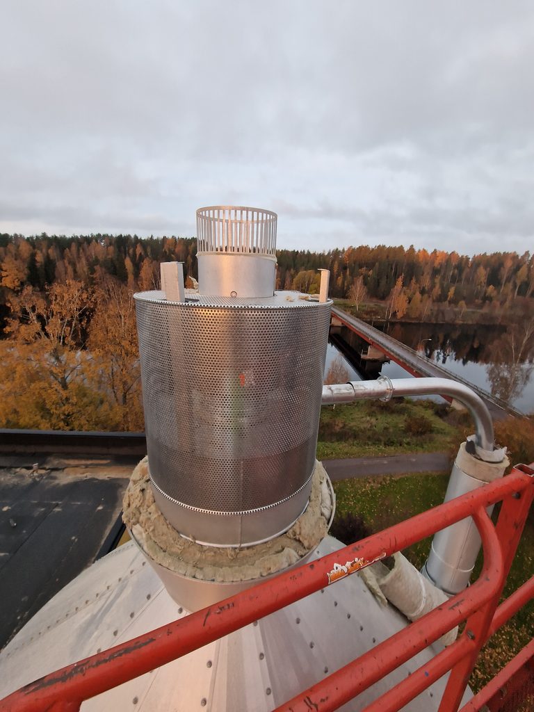 Ljuddämpning av silo 1 genomskarning av ljuddampad cyklon 768x1024 1