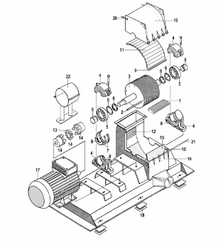 Industri Hammarkvarn EU 4000 - Bild 3