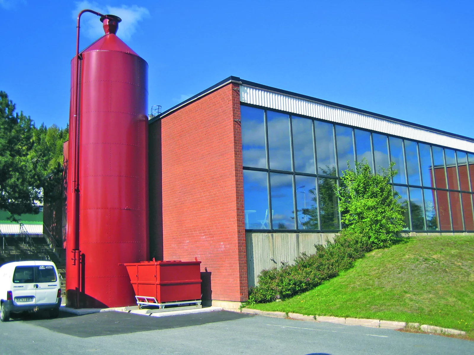 Målning av silo - Bild 2