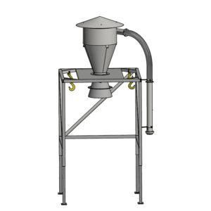 storsacksfyllare med cyklon z0695