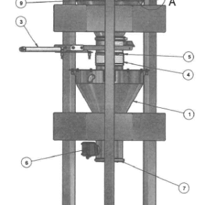 Vågbehållare 50 liter inkl spjäll & stativ