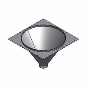 Övergång från silokrage till OK/RK 160