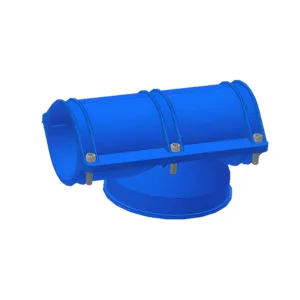 In/utlopp MAFA 102mm, plast