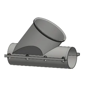 In/utlopp MAFA 102mm, plåt FZV