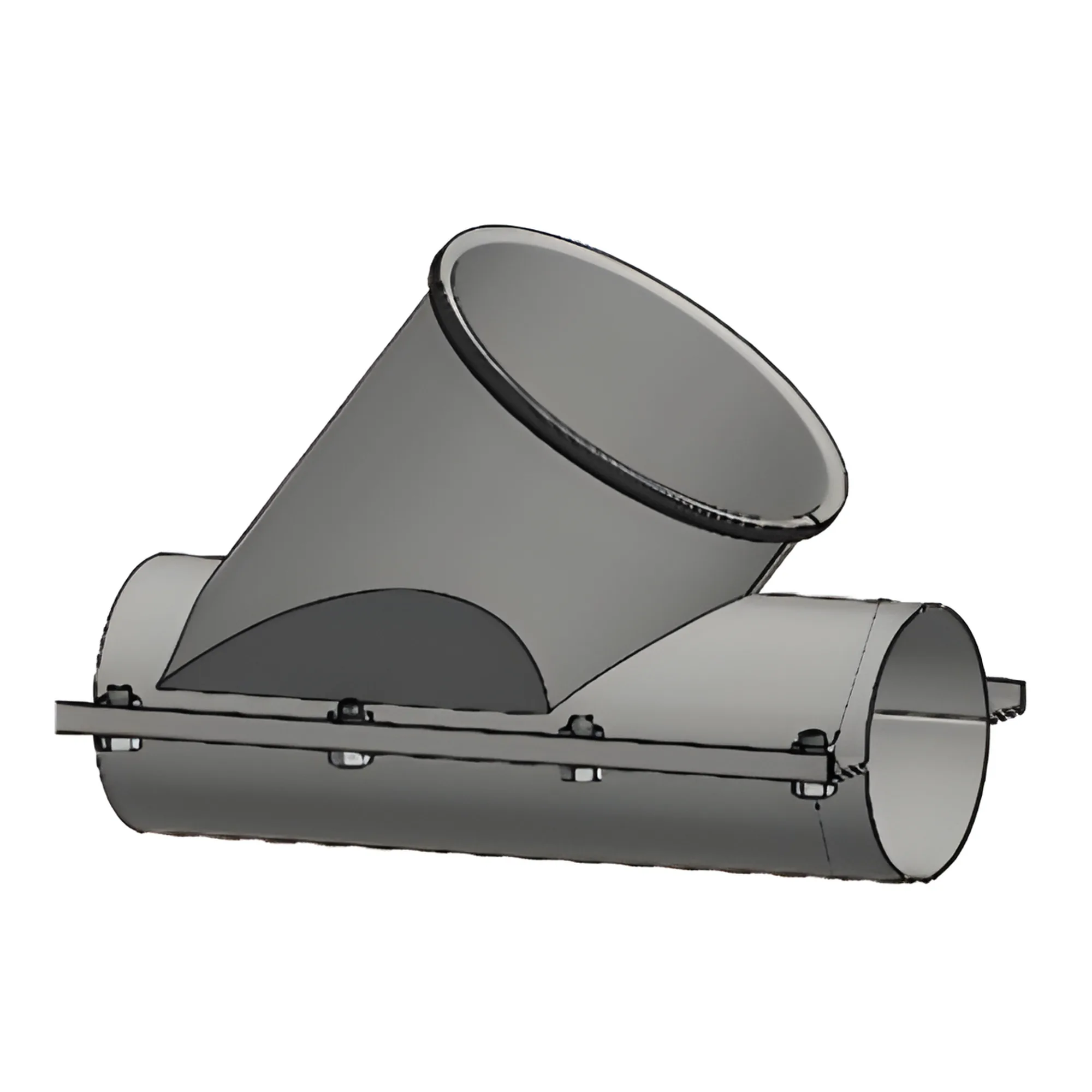 In-/utlopp RK200, 152mm