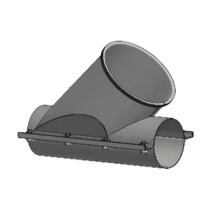 In/utlopp MAFA 102mm, plåt FZV