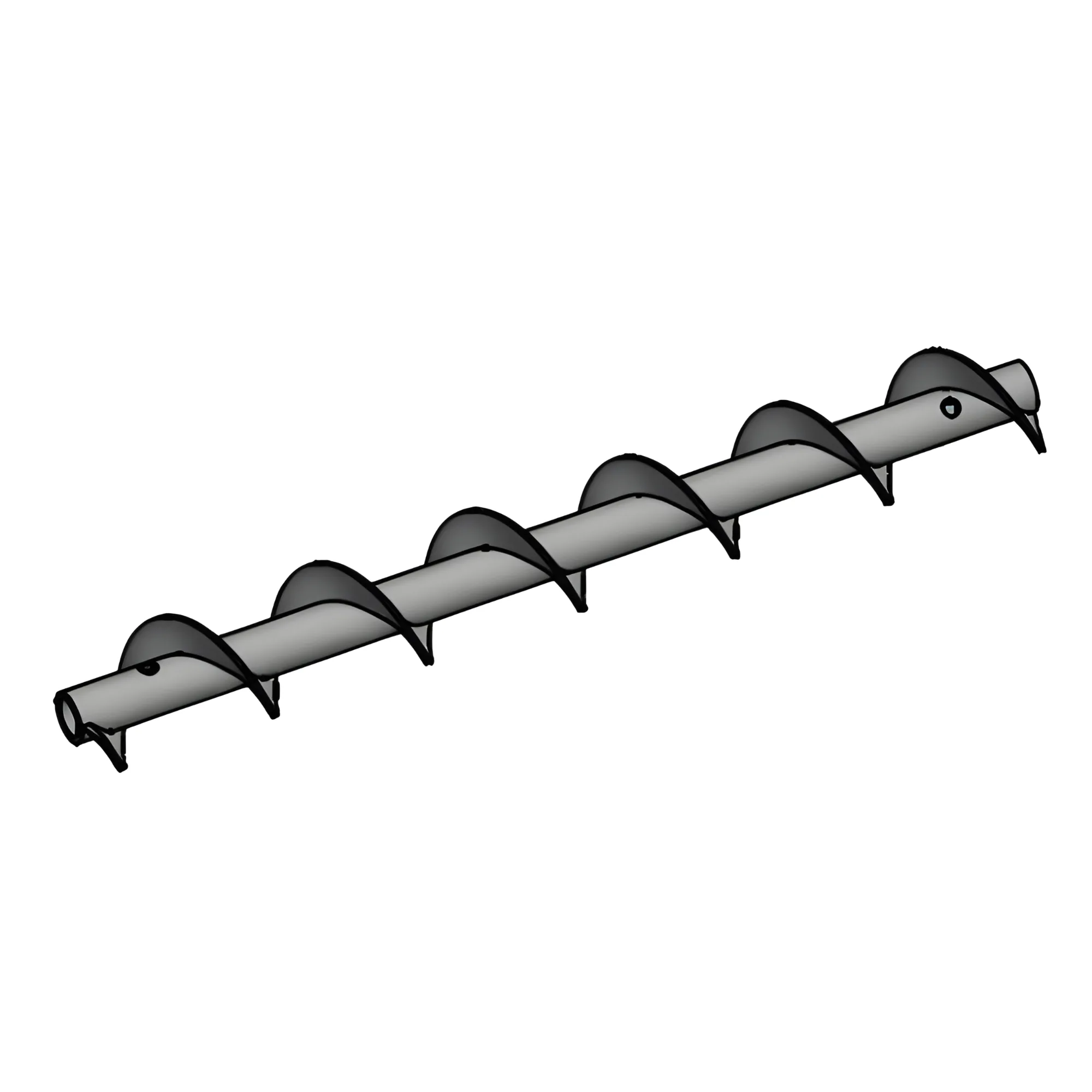 Skruvspiral förlängning, 0,5m