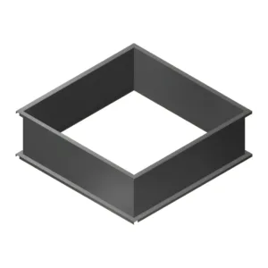 Förhöjningssats med 4st plåtar