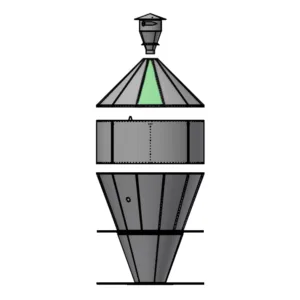 Takplåt UNB/BIB 45°