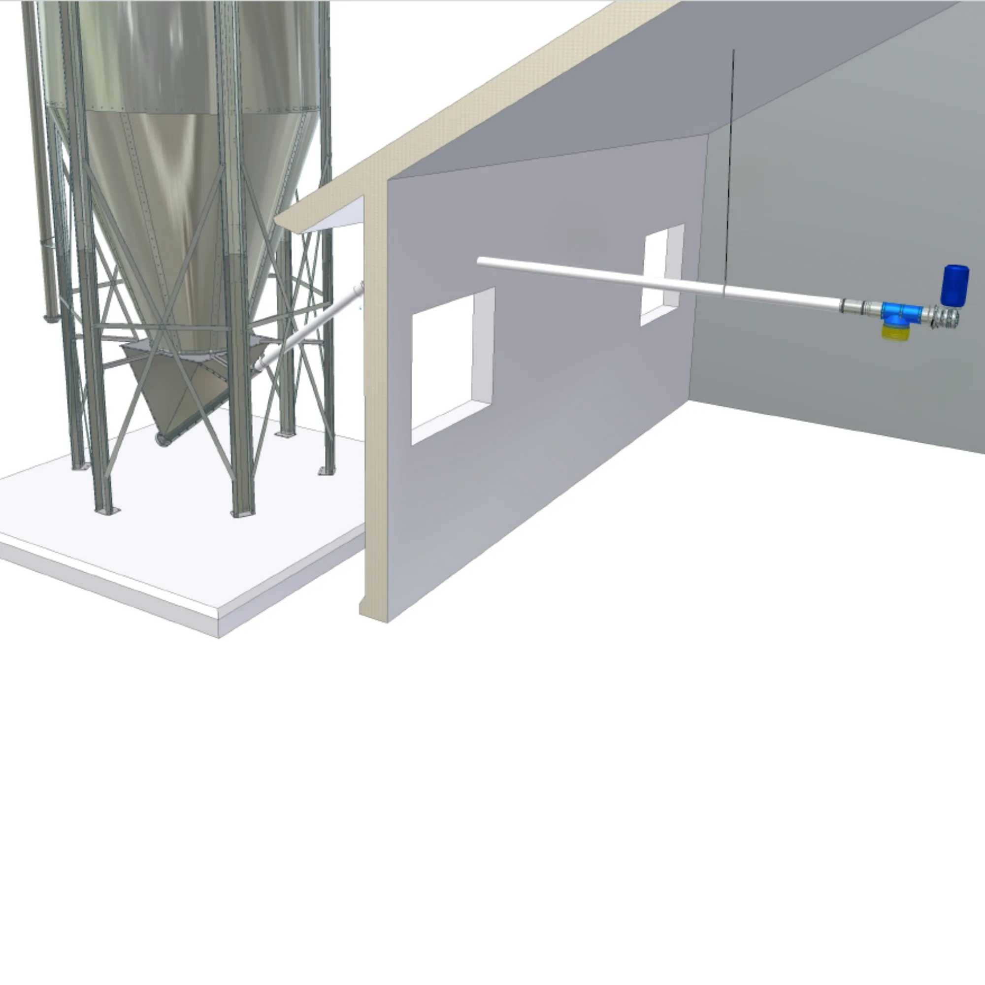 Maflex direkt ur silo
