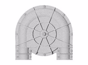 360° hörn för kedjetransportör Aluminiumhölje