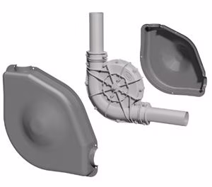 Hörnskydd för kedjetransportör