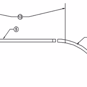 MAFLEX-Skruv 90/75 mm för bränslepellets