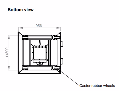 Materialvagn 290 Liter - Bild 2