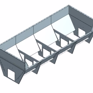 Tippficka till T57 kedjetransportör 4,0 m – 4,7 m³