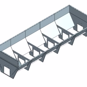 Tippficka till T57 kedjetransportör 5,0 m – 5,8 m³