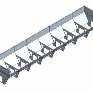 Tippficka till T57 kedjetransportör 8,0 m – 9,1 m³