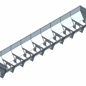 Tippficka till T57 kedjetransportör 9,0 m – 10,2 m³
