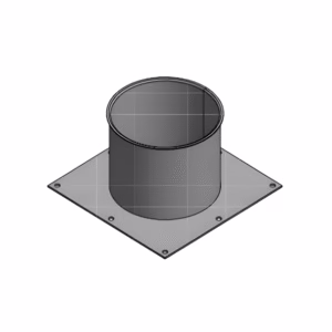 Övergång spjäll till RK/OK 200