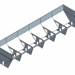 Tippficka till T44 kedjetransportör 6,0 m – 6,7 m³