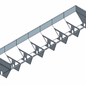 Tippficka till T44 kedjetransportör 7,0 m – 7,8 m³