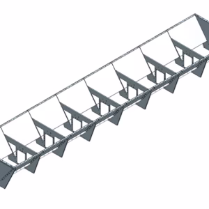 Tippficka till T49 kedjetransportör 8,0 m – 4,9 m³