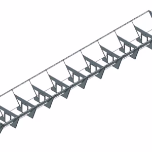 Tippficka till T49 kedjetransportör 10,0 m – 6,1 m³