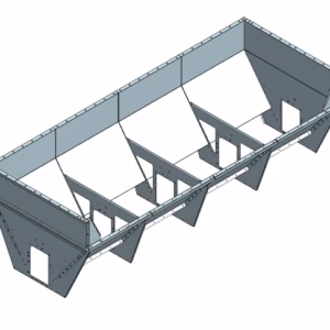Tippficka till T49 kedjetransportör 4,0 m – 4,7 m³