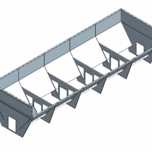 Tippficka till T49 kedjetransportör 5,0 m – 5,8 m³