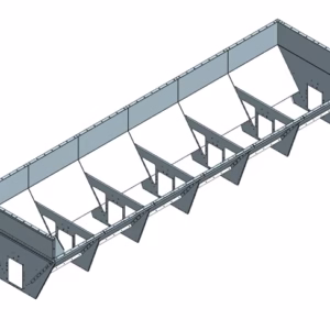 Tippficka till T49 kedjetransportör 6,0 m – 6,9 m³