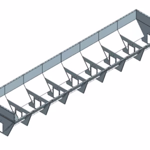 Tippficka till T49 kedjetransportör 8,0 m – 9,1 m³