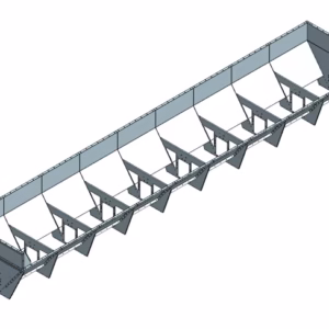Tippficka till T49 kedjetransportör 9,0 m – 10,2 m³