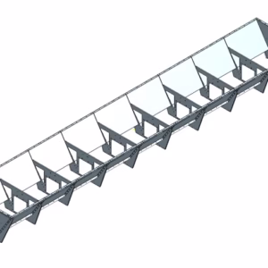 Tippficka till T57 kedjetransportör 9,0 m – 5,5 m³