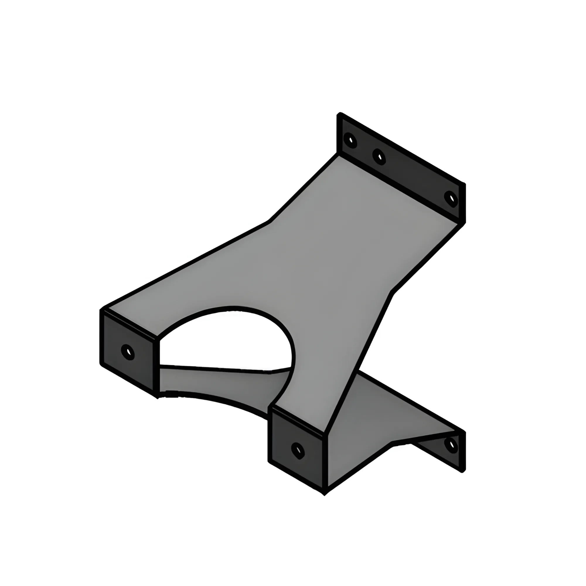 Rörfäste siloben nedre 102mm