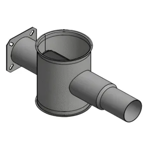 Ändin-utlopp dubbelt Maflex 75