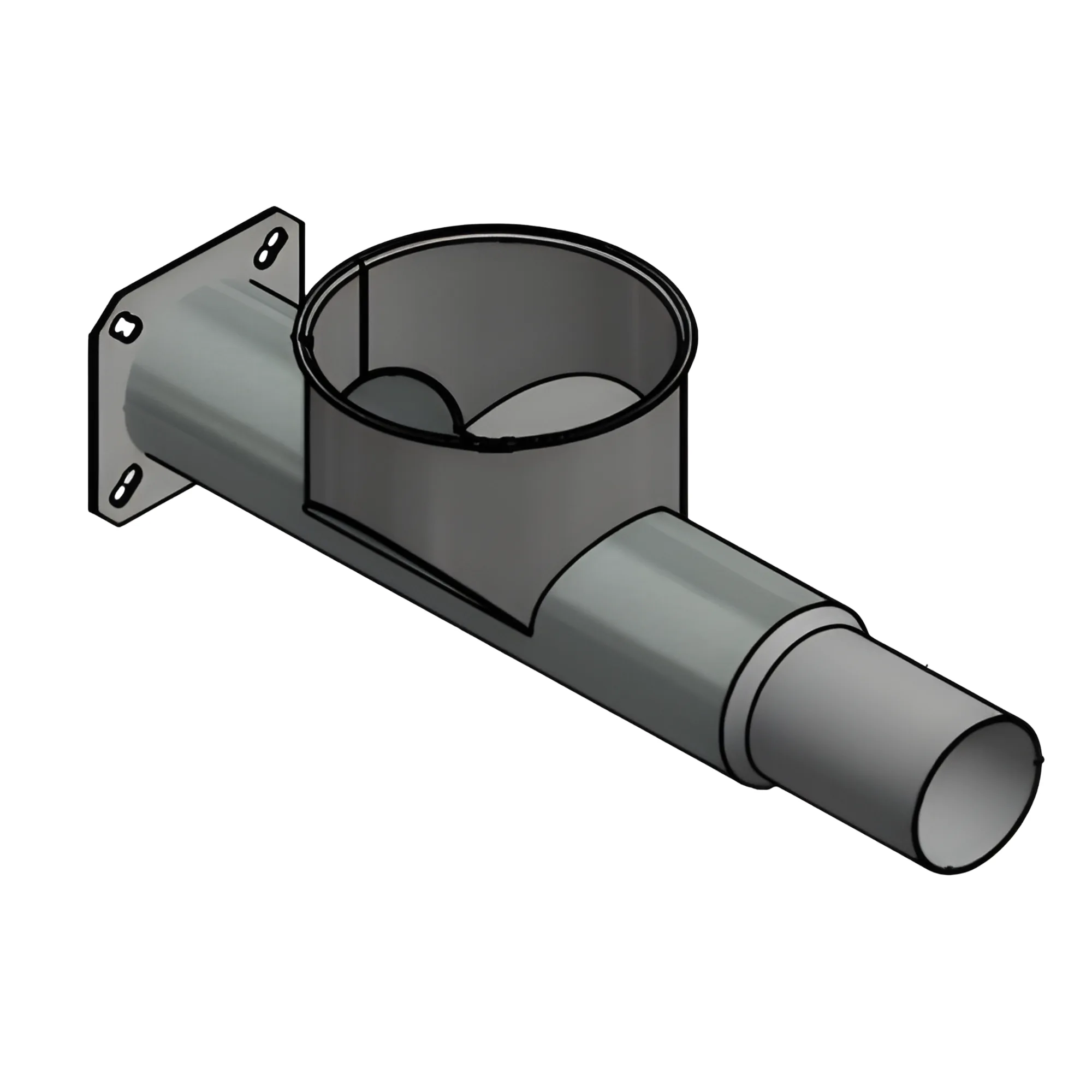 Änd in-utlopp MAFLEX 90