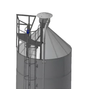 Takplattform till UNB/BIB Silo