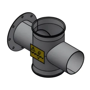 Ändin-utlopp dubbelt Maflex 125