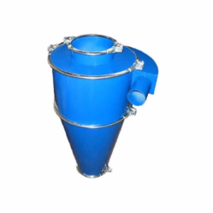 Cyklon till vakuum transportanläggning