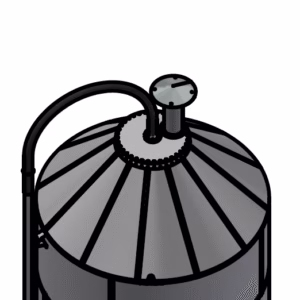 Påfyllningsslang Ø 100 mm