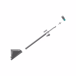 Skruvlådesats Unik Center Fast Skruv 152mm – Omonterad