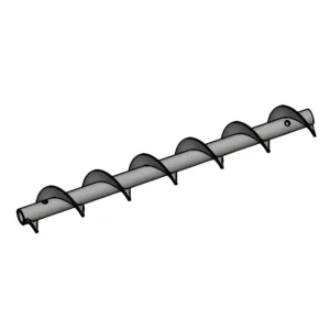 Skruvspiral förlängning, 0,5m