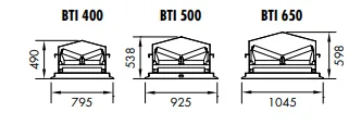 Bandtransportör BTI 650 120 t/h - Bild 2