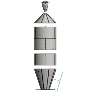 Vinkelprofil för förstärkning av konplåt UN