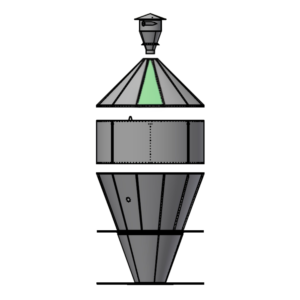 Takplåt UNB/BIB 45°