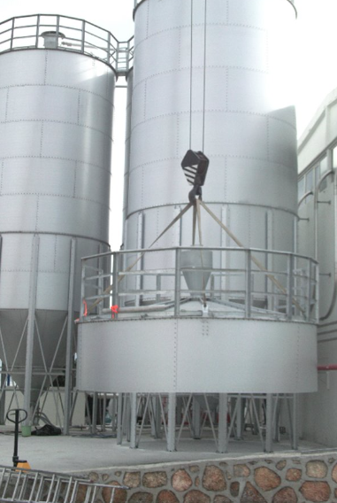Hur monteras en XB-silo? 