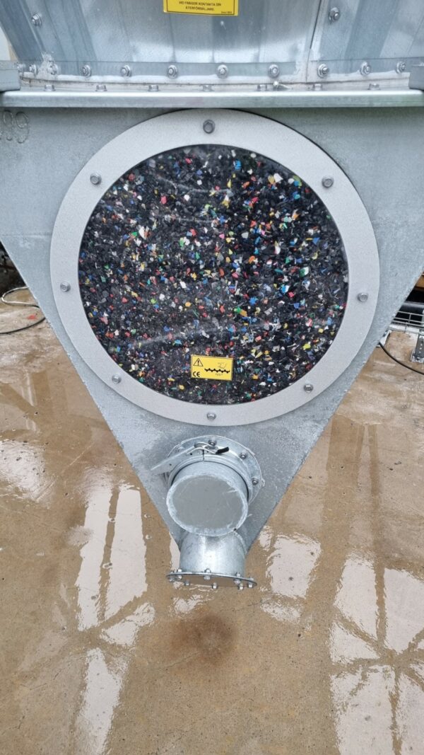 Silosystem för blandning av återvunnen plast - Bild 3